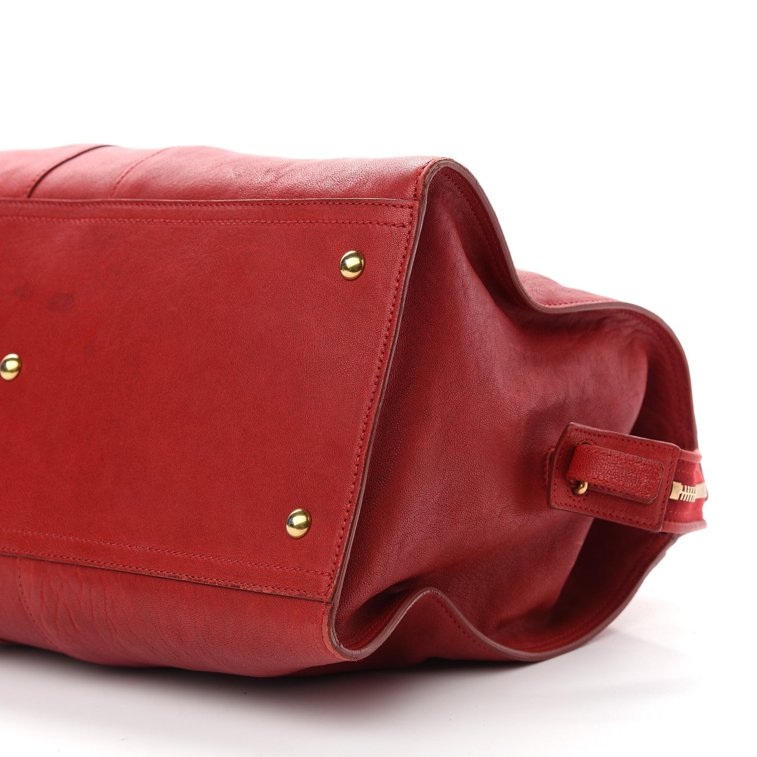 Saint Laurent Sheepskin Large Cabas ChYc Red 8 of 10