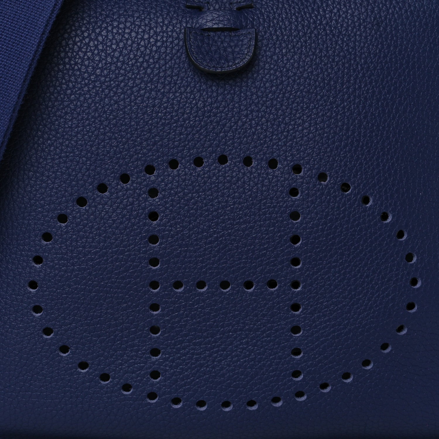 Hermes Taurillon Clemence Evelyne III PM Bleu Encre 8 of 10