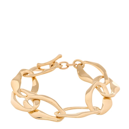 Tiffany 18K Yellow Gold Aegean Toggle Bracelet 1 of 5