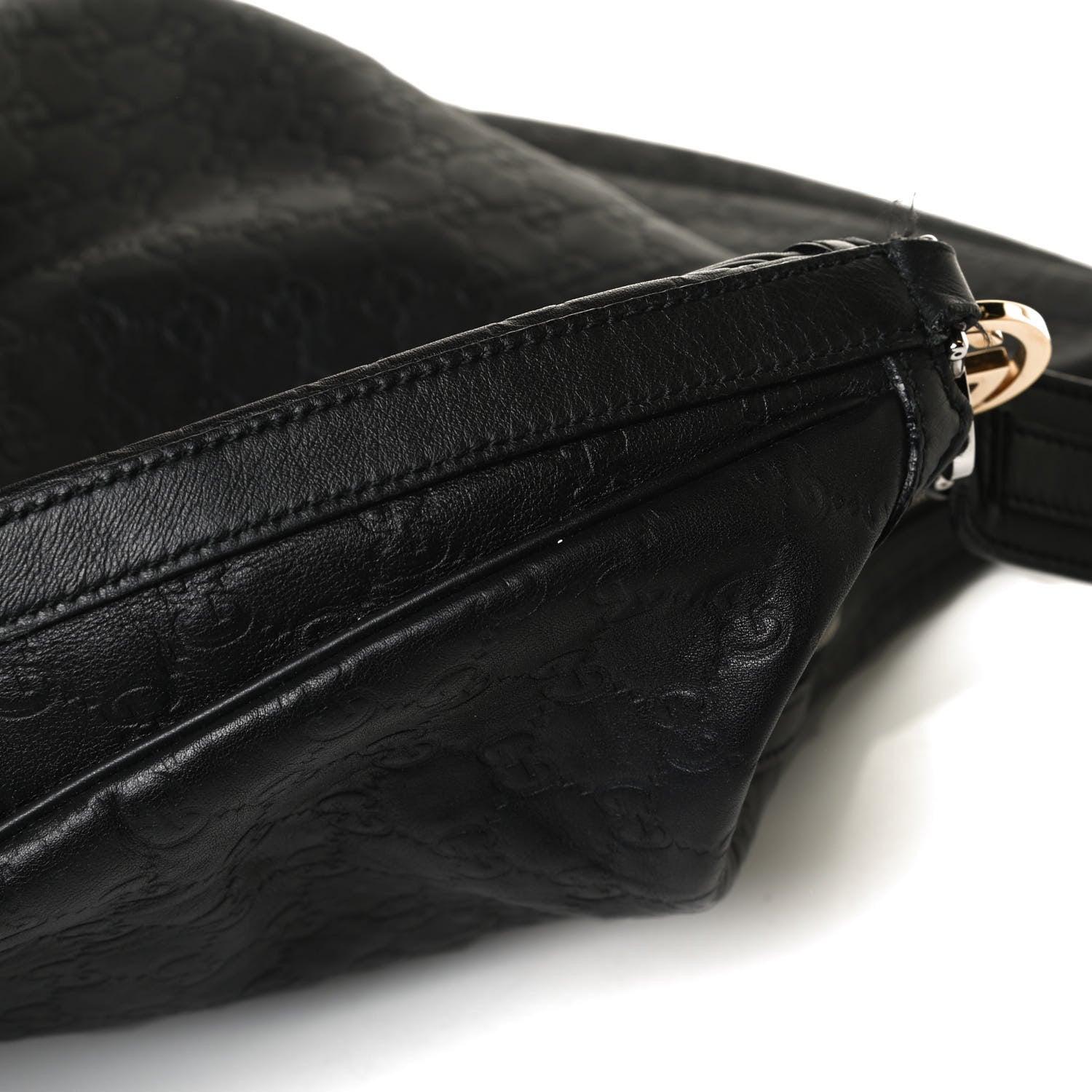 Gucci Guccissima Large GG Twins Hobo Black 19 of 21