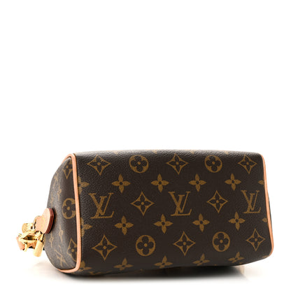 Louis Vuitton Monogram Speedy Bandouliere 20 Black 4 of 10