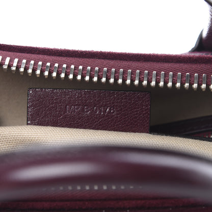 Givenchy Calfskin Suede Small Fringe Antigona Burgundy 8 of 13