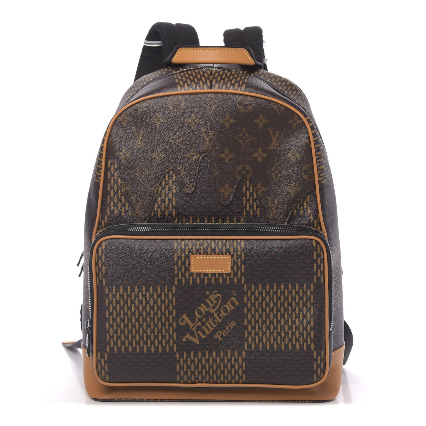 X NIGO Giant Damier Ebene Monogram Campus Backpack
