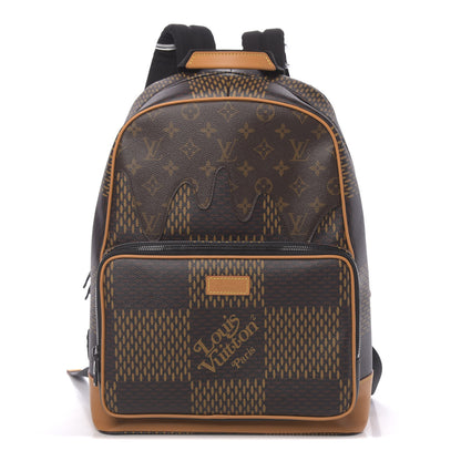 Louis Vuitton X NIGO Giant Damier Ebene Monogram Campus Backpack 1 of 8