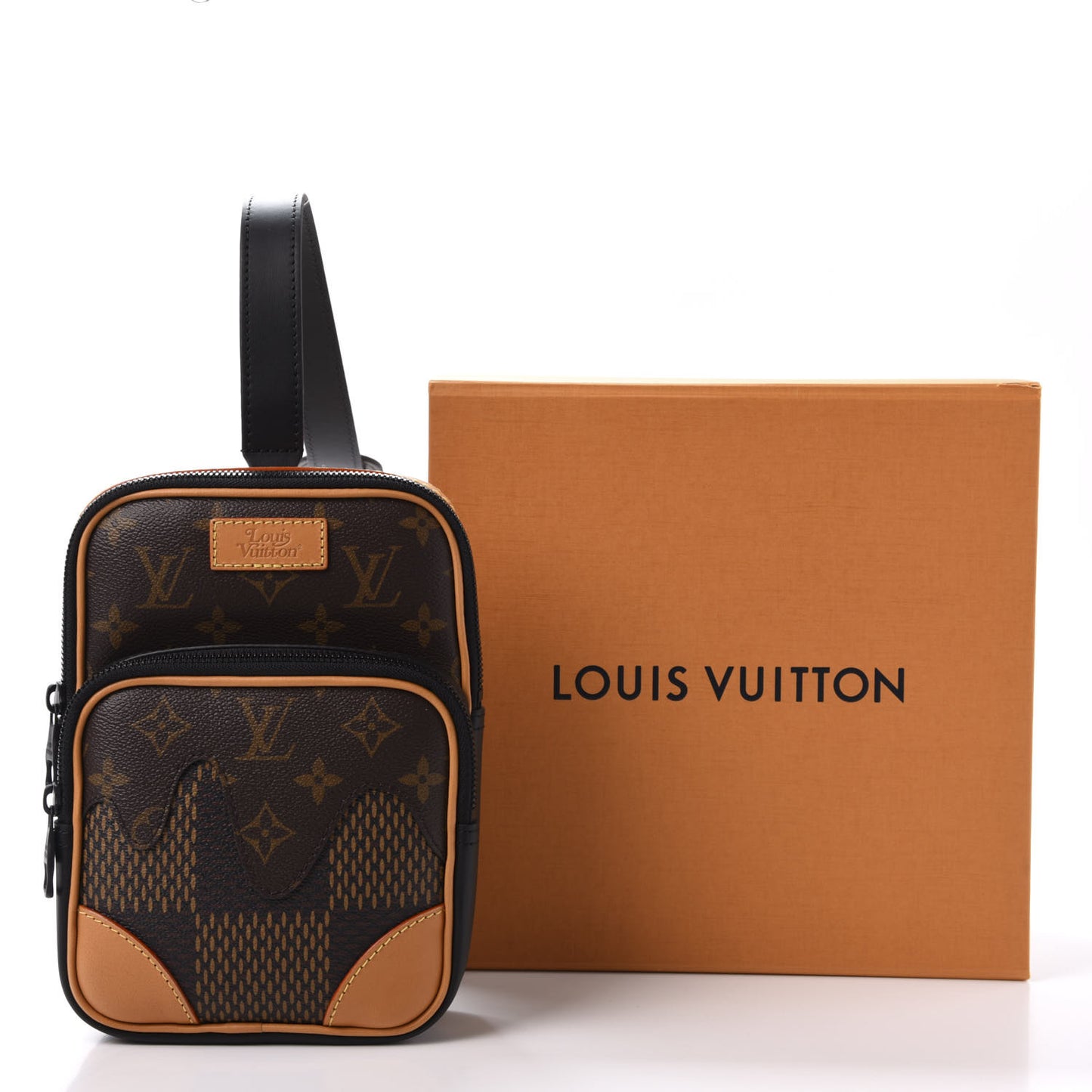 X NIGO Giant Damier Ebene Monogram Amazone Sling Bag