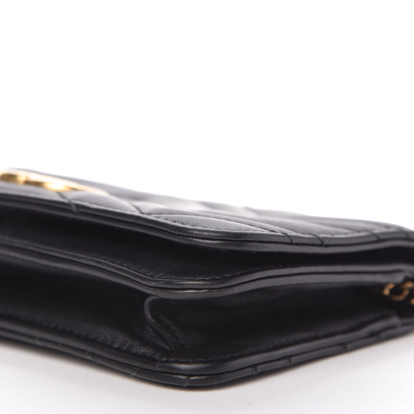 Calfskin Matelasse GG Marmont Mini Bag Black