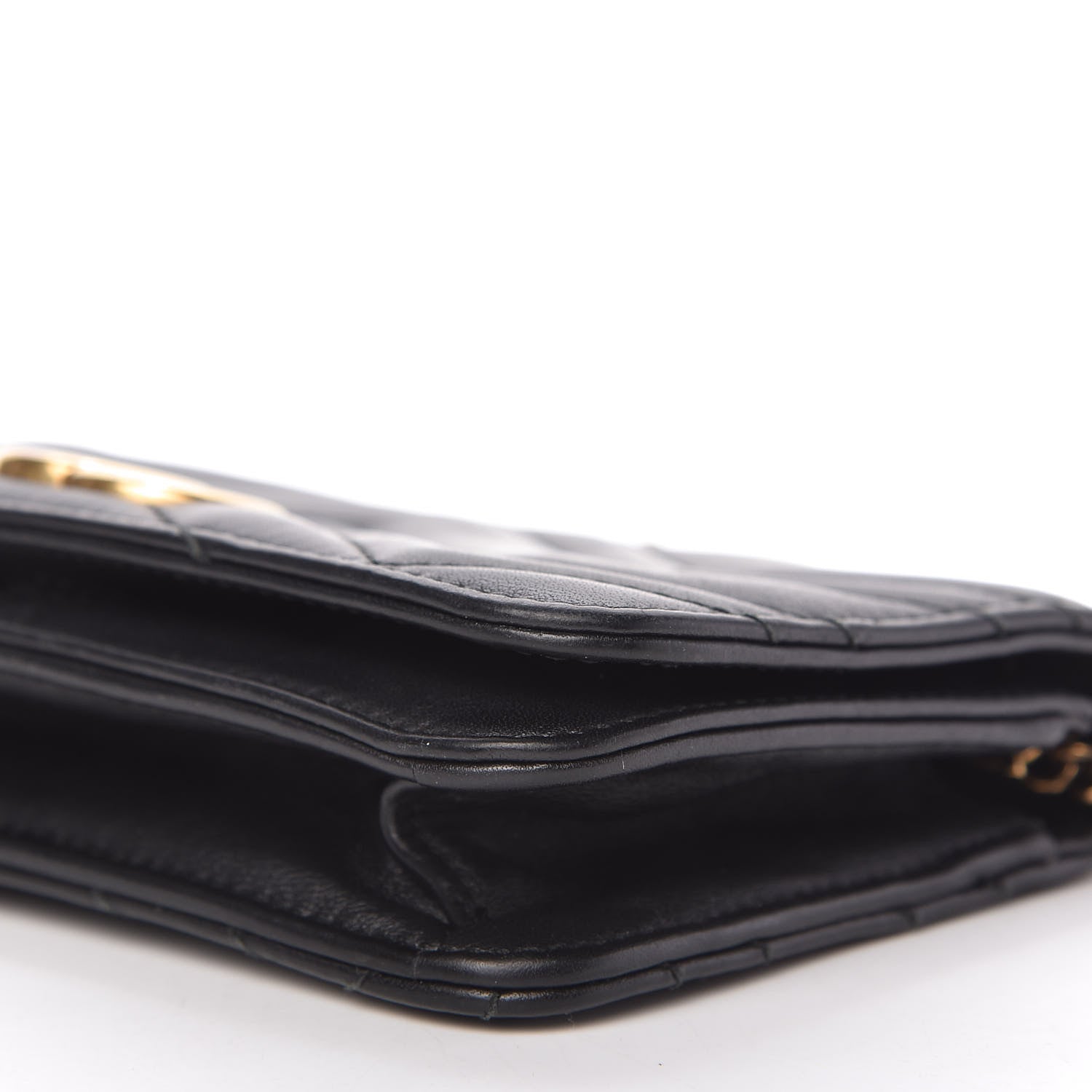 Gucci Calfskin Matelasse GG Marmont Mini Bag Black 7 of 9