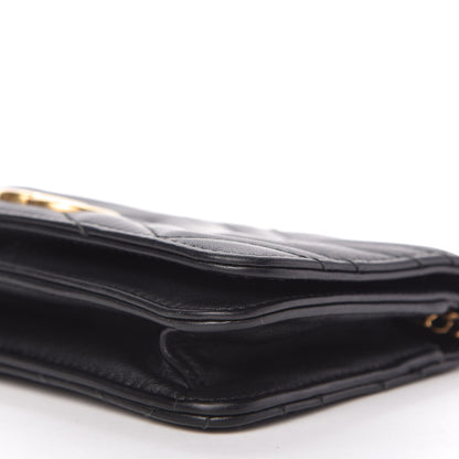 Gucci Calfskin Matelasse GG Marmont Mini Bag Black 7 of 9