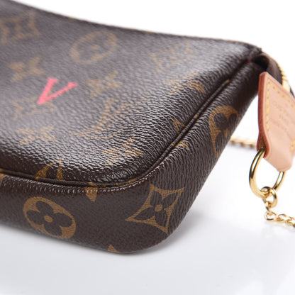 Louis Vuitton Monogram My LV Heritage Mini Pochette Accessories Fuchsia 8 of 11