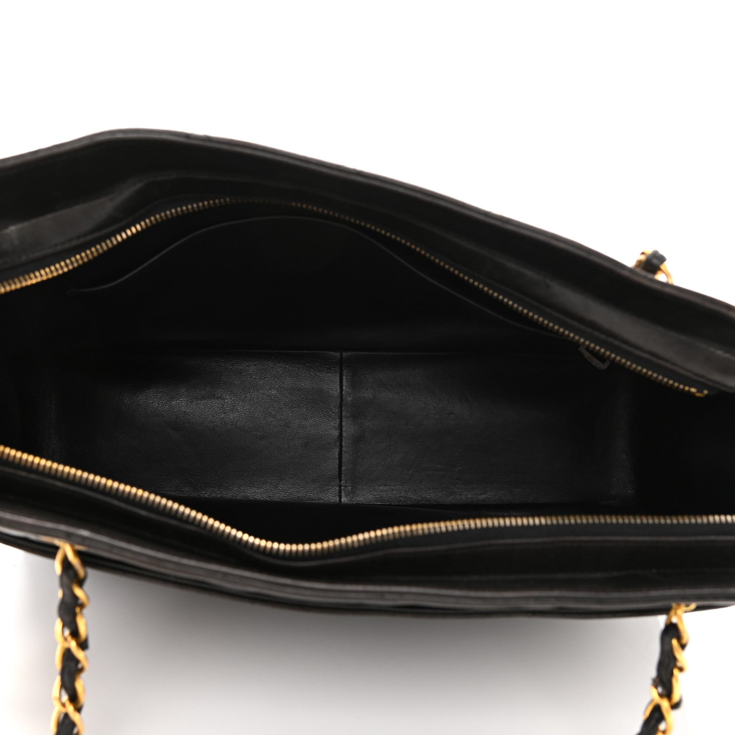 Chanel Lambskin Quilted Shoulder Bag Black 5 of 20