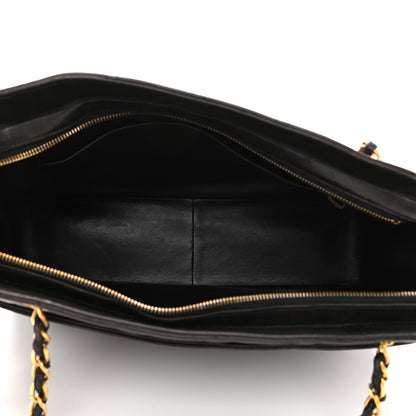 Chanel Lambskin Quilted Shoulder Bag Black 5 of 20