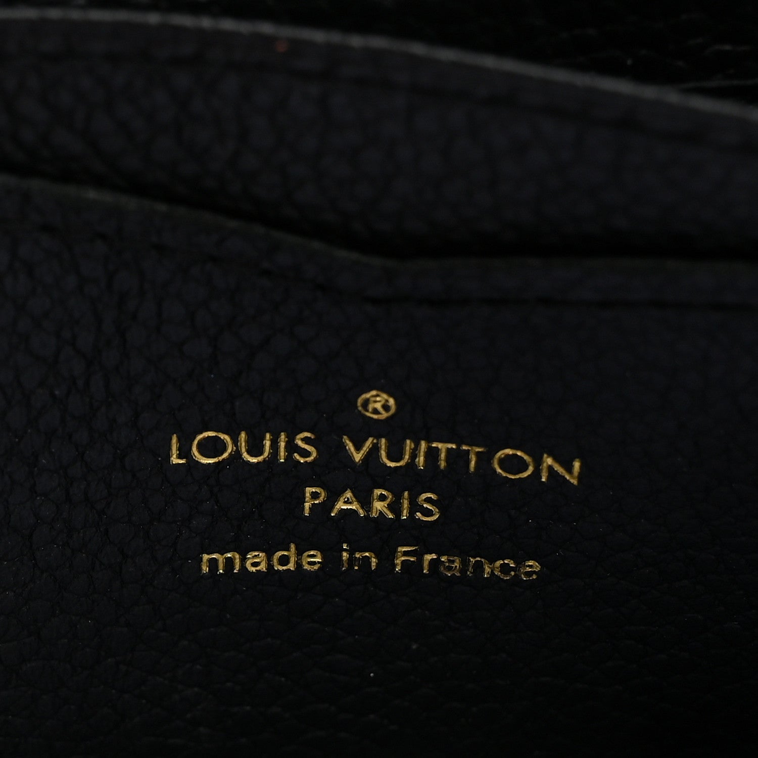 Louis Vuitton Empreinte Zippy Coin Purse Black 6 of 7