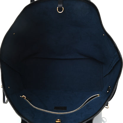 Louis Vuitton Empreinte Monogram Giant Neverfull MM Black 4 of 4