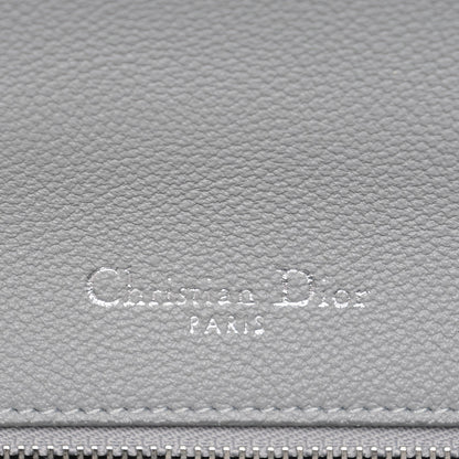 Christian Dior Grained Calfskin Medium Diorama Flap Bag Gris 6 of 11