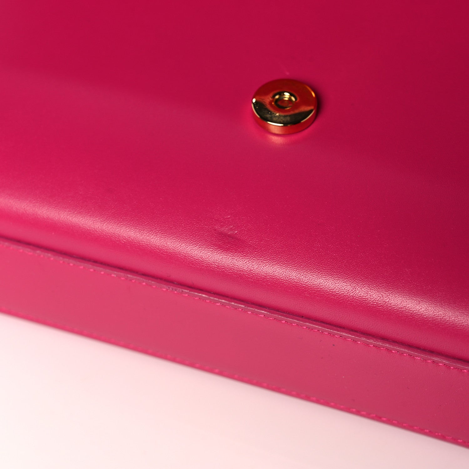 Saint Laurent Smooth Calfskin Medium Classic Monogram Kate Tassel Satchel Fuchsia 12 of 14