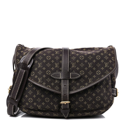 Louis Vuitton Monogram Mini Lin Saumur Ebene 1 of 13