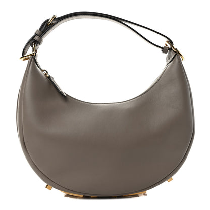 Fendi Vitello Grace Matte Small Fendigraphy Hobo Bag Tortora 1 of 10