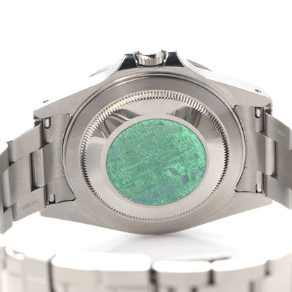 Rolex Stainless Steel 40mm Oyster Perpetual Date Explorer II Watch Black 16570 4 of 5