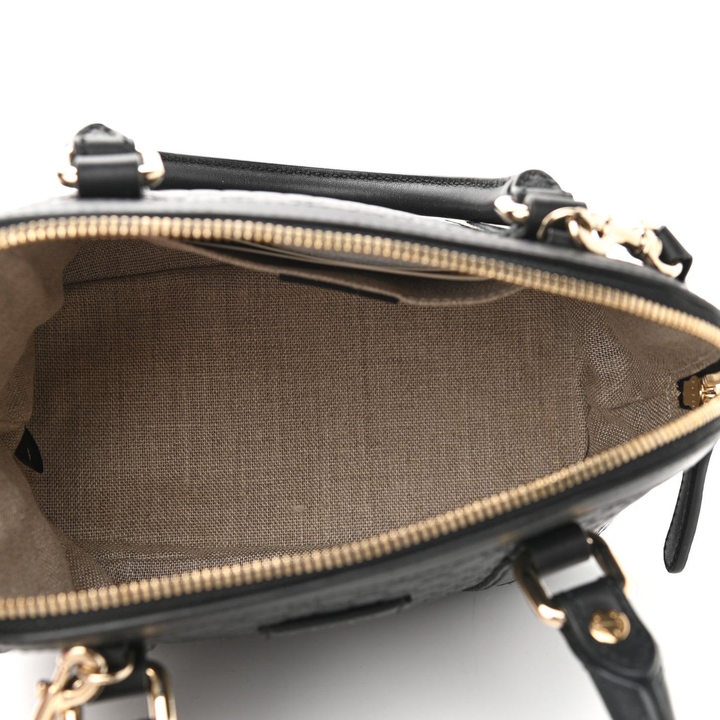 Microguccissima Mini Dome Bag Black