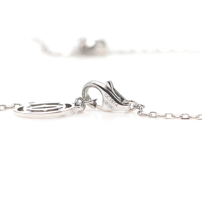 Cartier 18K White Gold Diamond D'Amour Heart Pendant Necklace 4 of 5