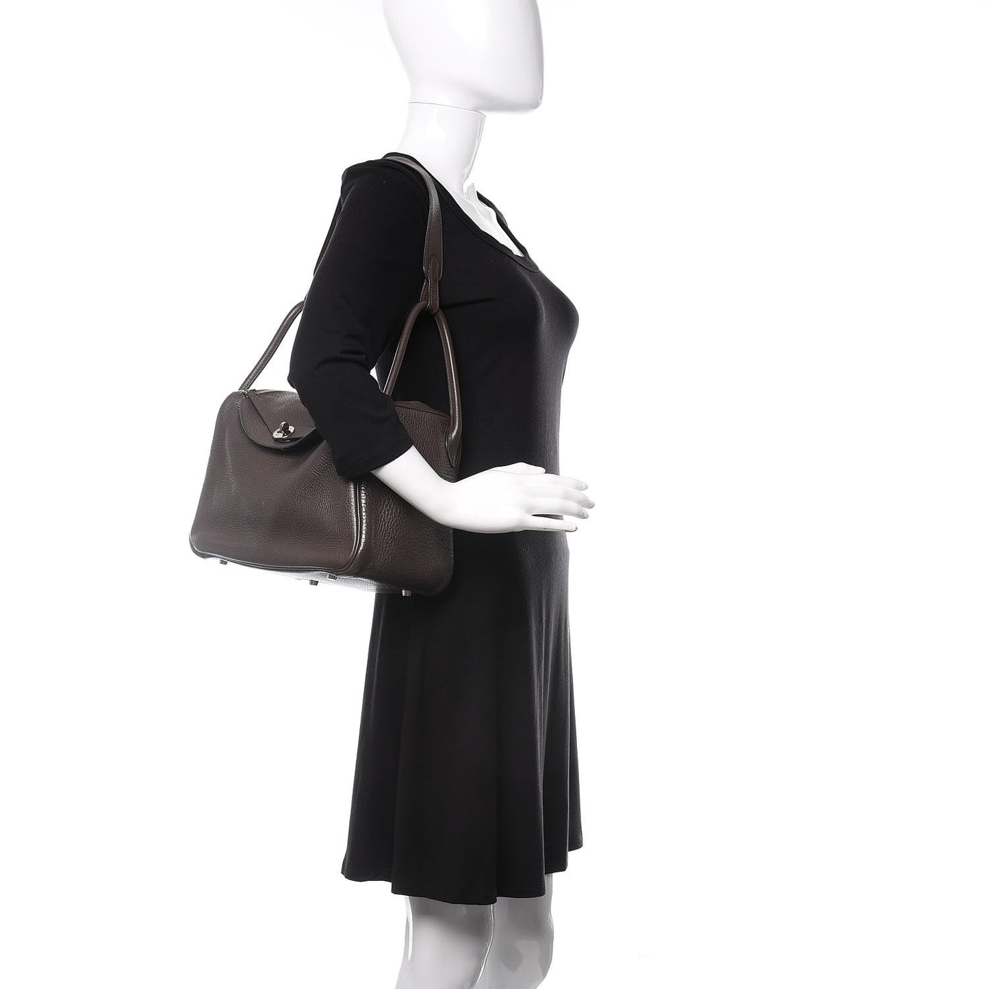 Taurillon Clemence Lindy 30 Chocolate