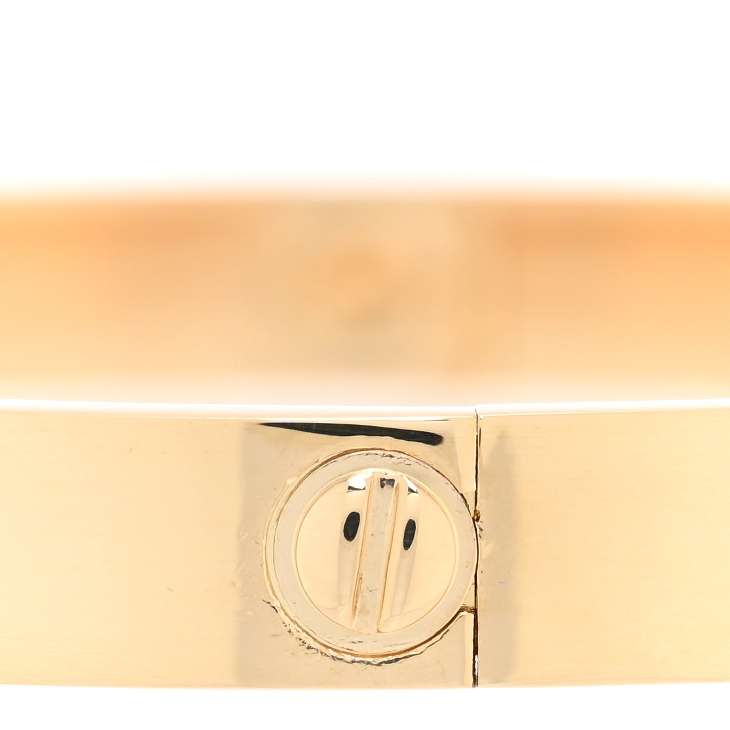 18K Yellow Gold LOVE Bracelet 19