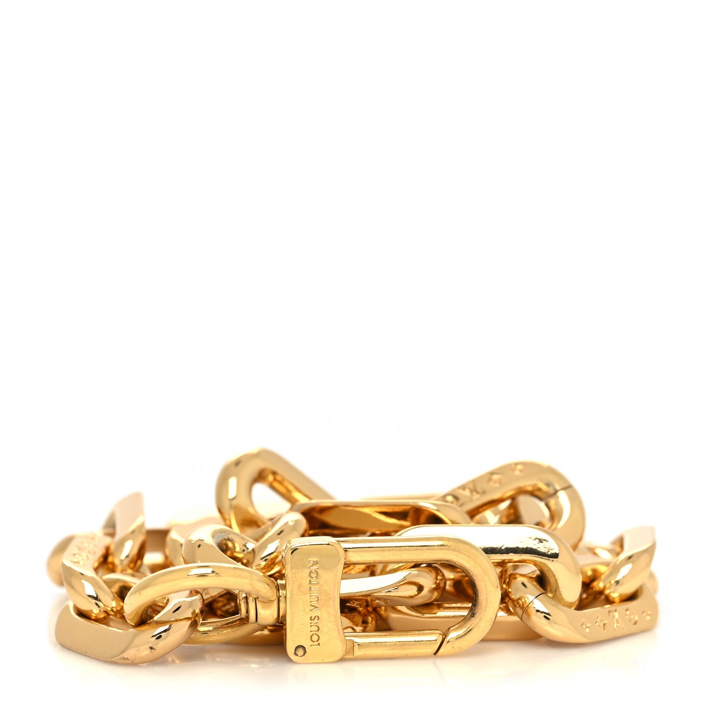 Metal Coussin MM Chain Strap Gold
