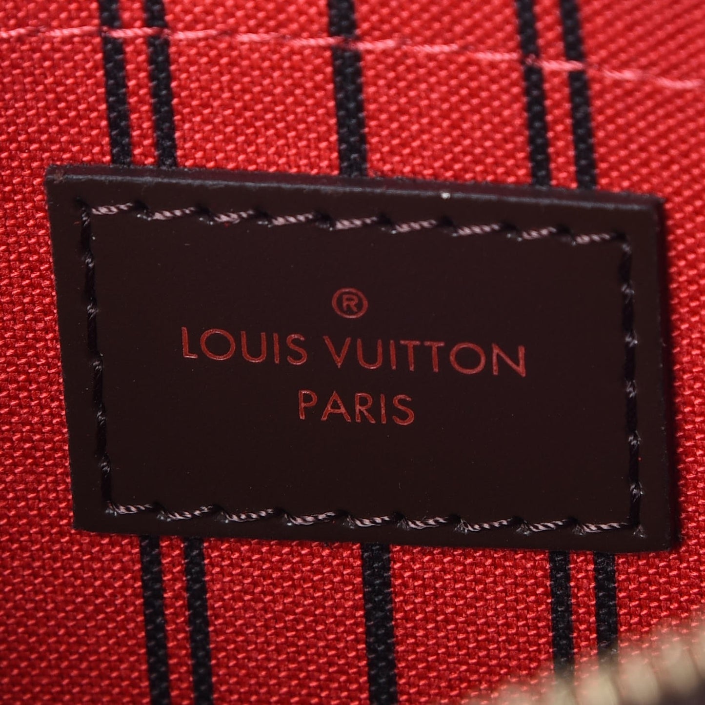 Damier Ebene Neverfull MM GM Pochette
