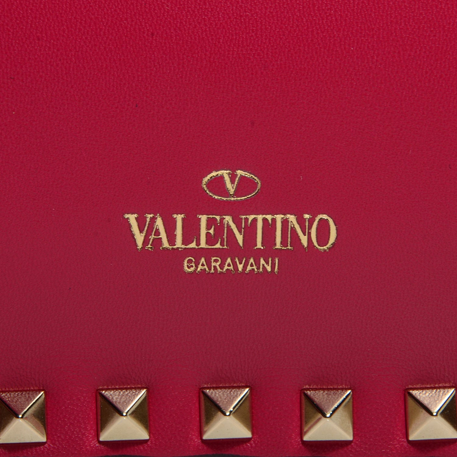 Valentino Garavani Nappa Rockstud Wristlet Clutch Cyclamin 8 of 8
