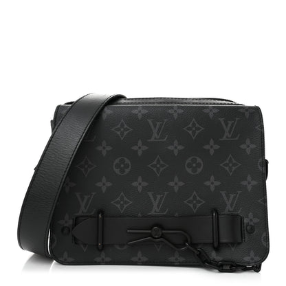Louis Vuitton Monogram Eclipse Steamer Messenger 1 of 9