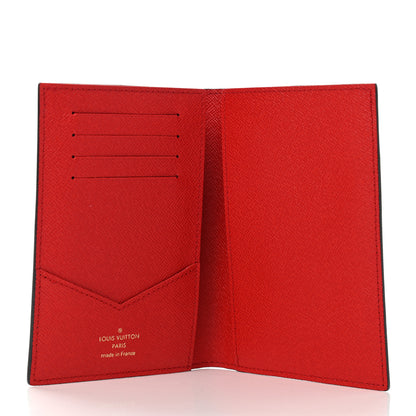 Louis Vuitton Monogram 2019 Christmas Animation Passport Cover Rouge 5 of 8