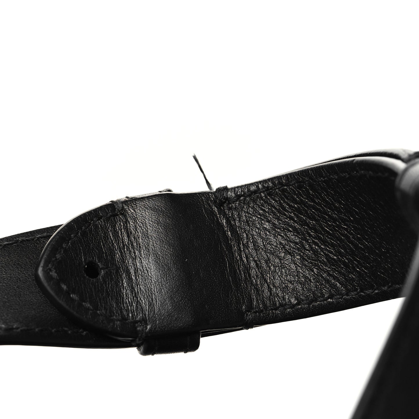 Calfskin Macrocannage Medium Toujours Black