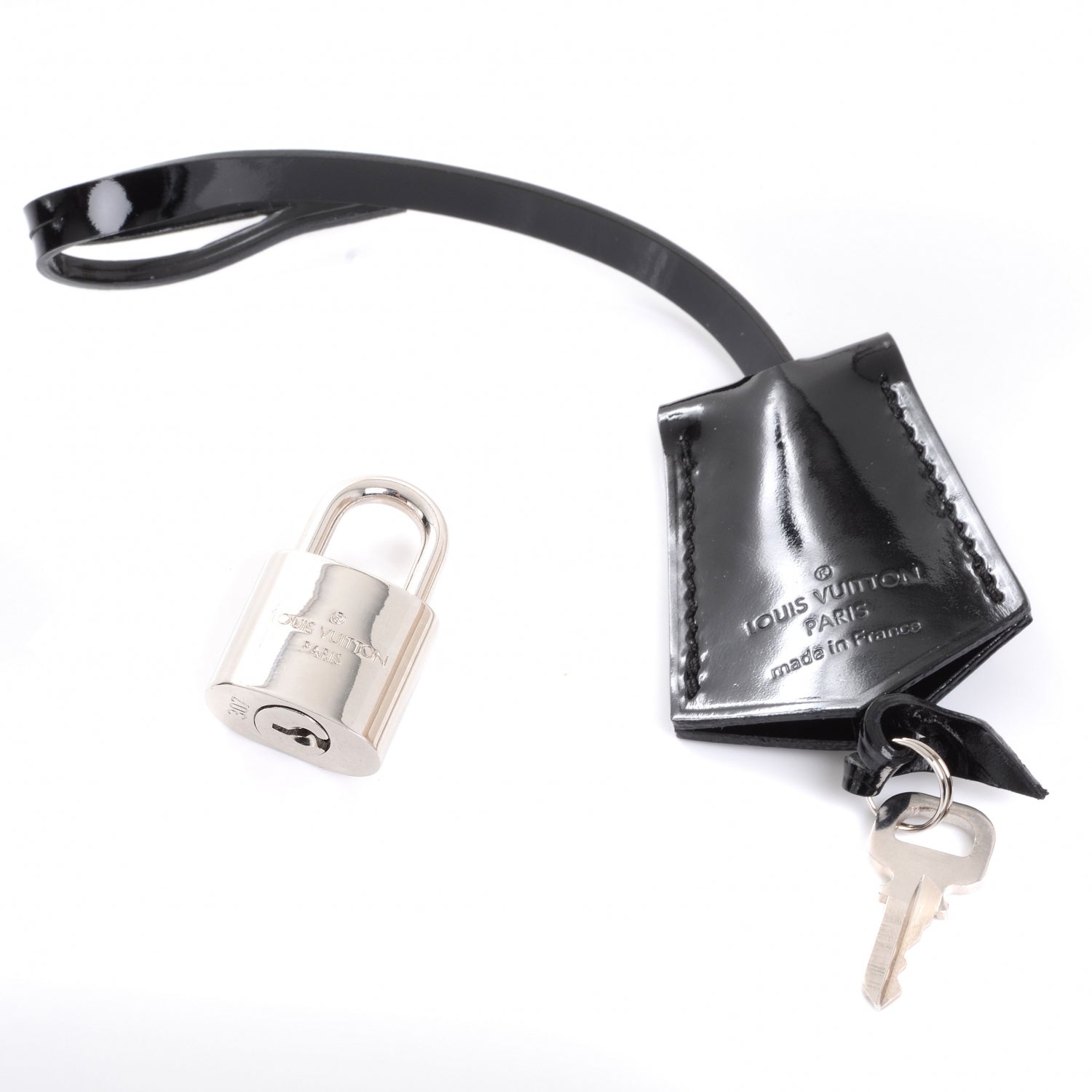 Louis Vuitton Electric Epi Clochette Key Bell Holder W Lock 1 of 4