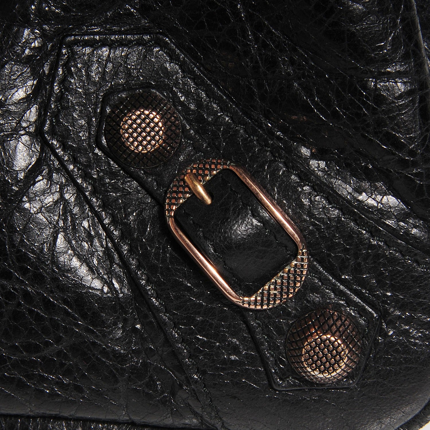 Balenciaga Agneau Giant 12 Rose Gold Hardware First Black 9 of 14