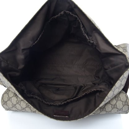 Gucci GG Plus Monogram Messenger Diaper Bag Dark Brown 7 of 13