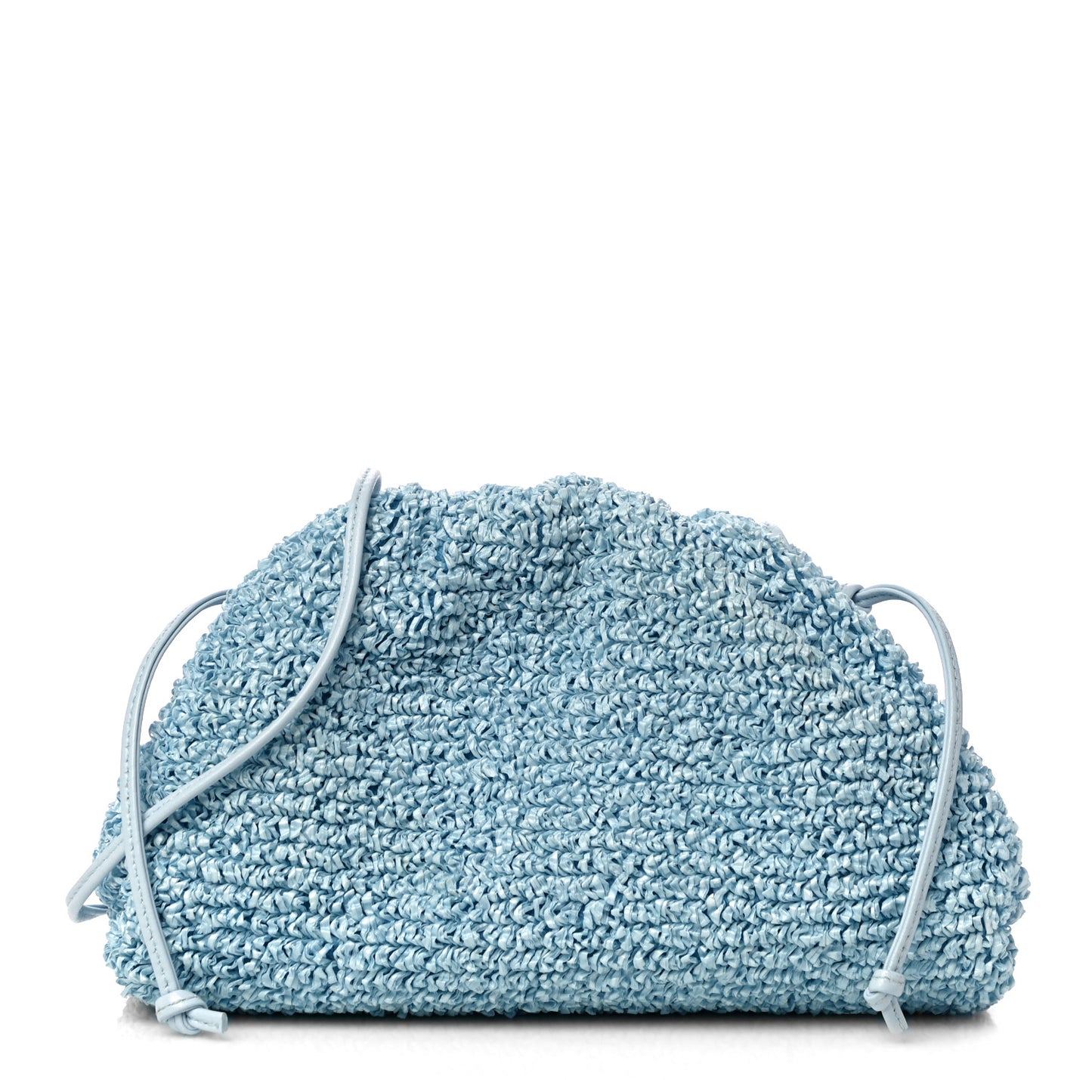 Boucle Curly Raffia The Mini Pouch Bubble