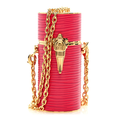 Louis Vuitton Epi Chain Lipstick Case Fuchsia 1 of 8