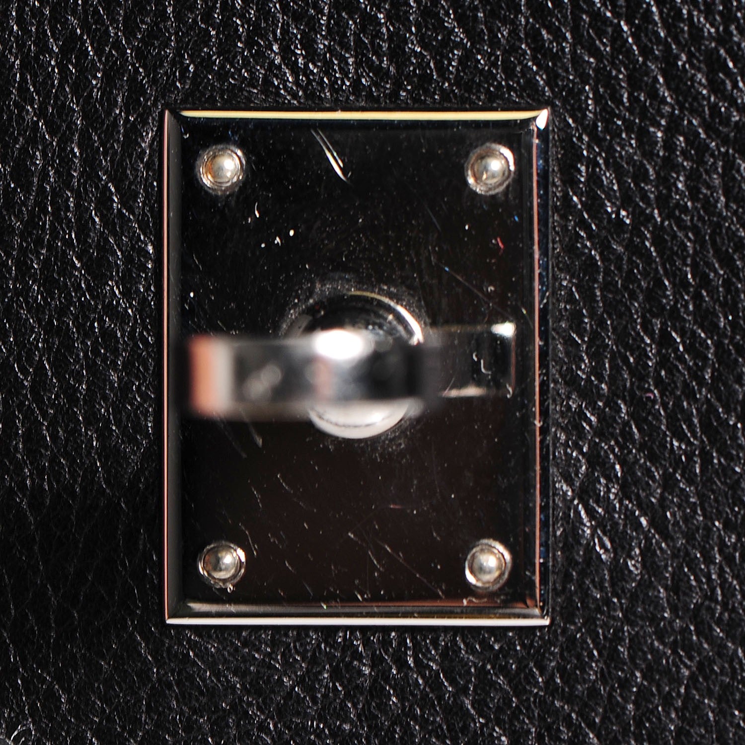 Hermes Chevre Mysore Kelly Pochette Clutch Black 12 of 21