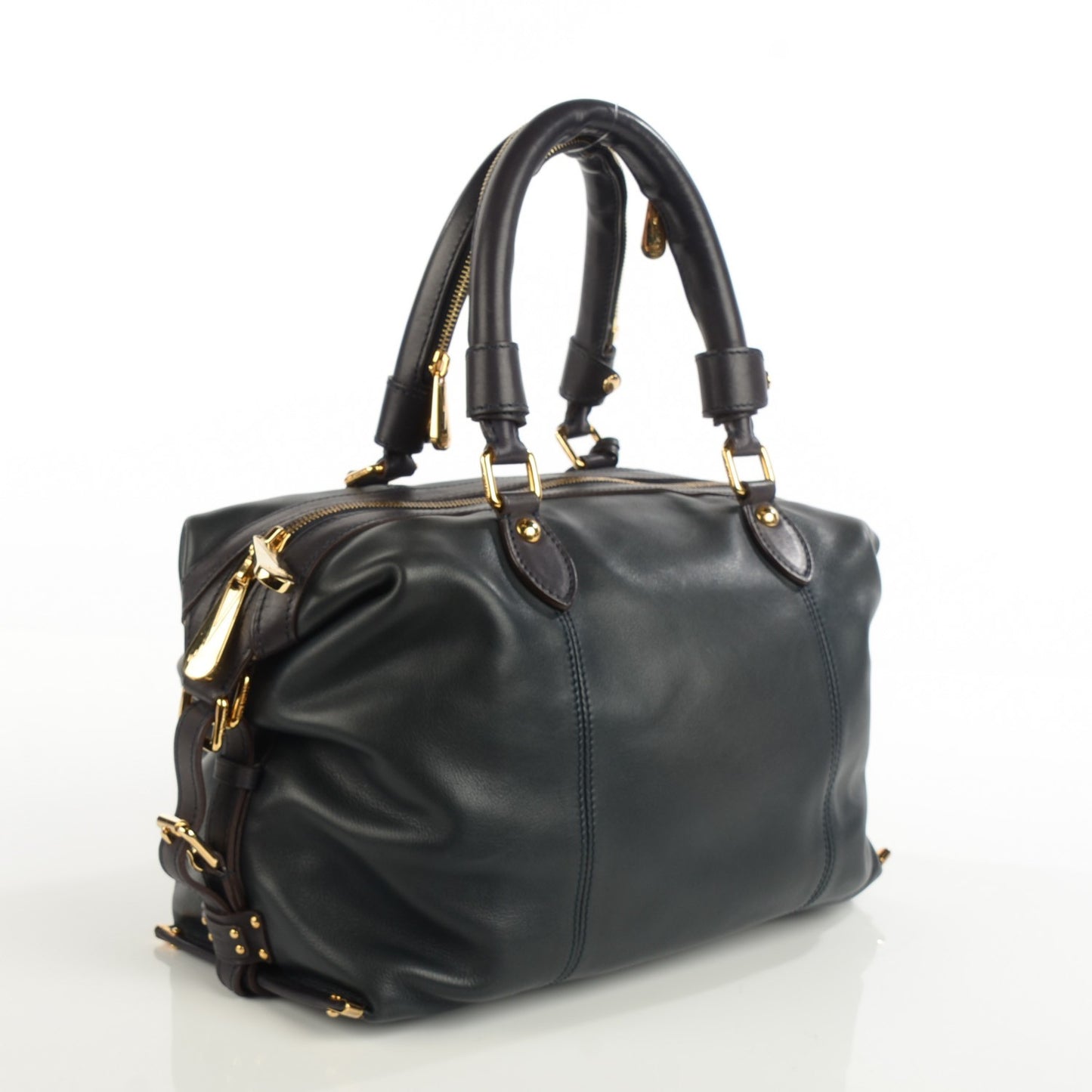 Lambskin Sac Louis Blue
