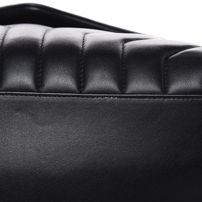 Saint Laurent Calfskin Y Quilted Monogram Medium Loulou Chain Satchel Black 11 of 11