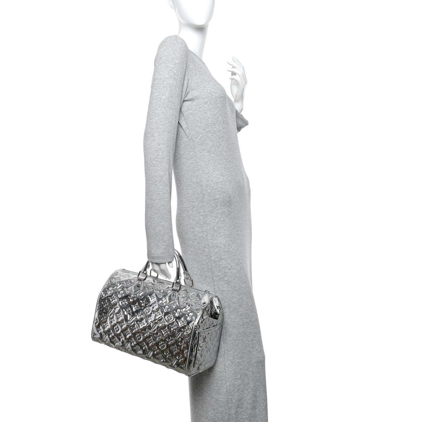 Monogram Miroir Speedy 30 Silver
