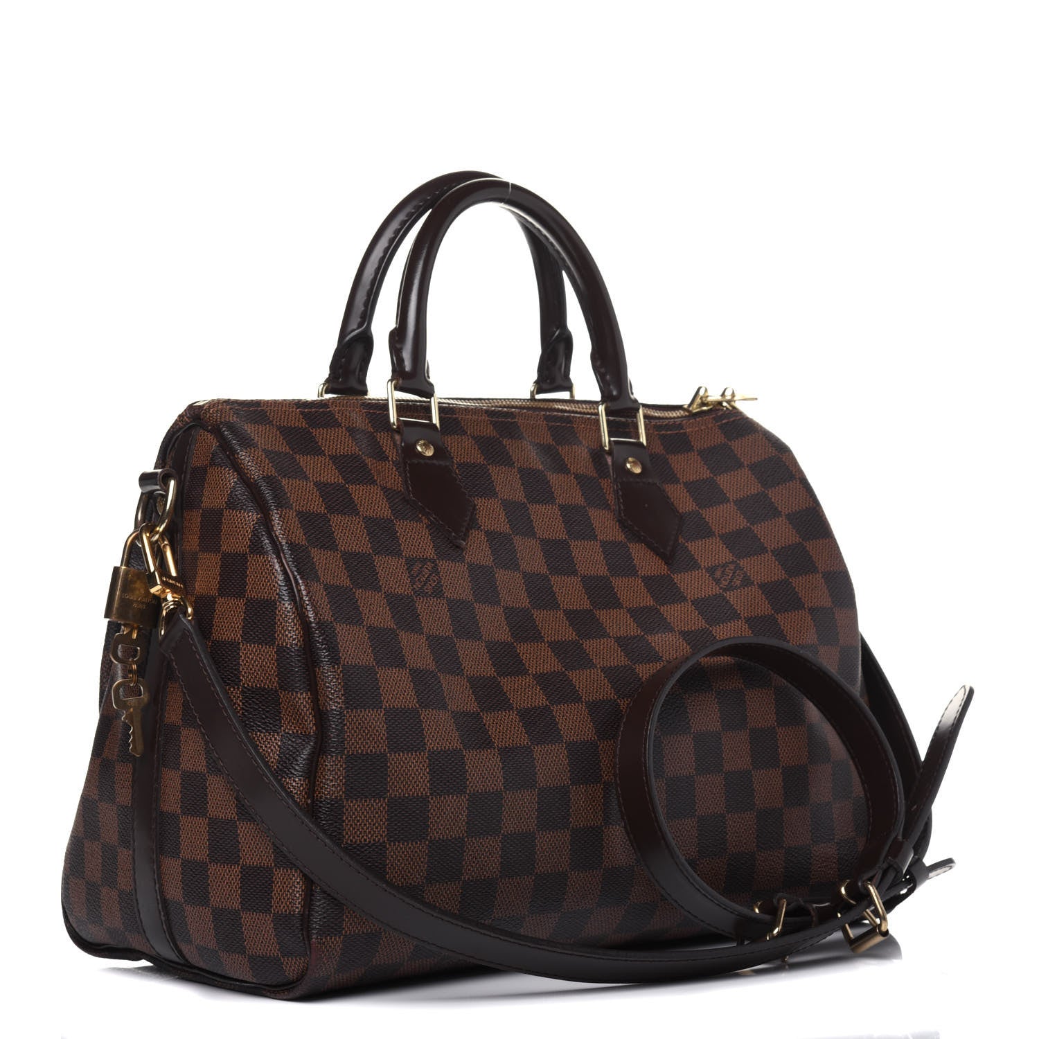 Louis Vuitton Damier Ebene Speedy Bandouliere 30 4 of 23