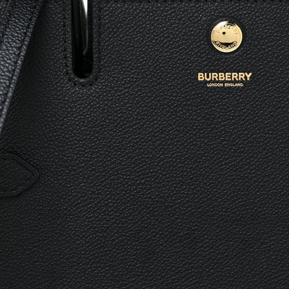 Burberry Grainy Calfskin Small Title Bag Black 8 of 11