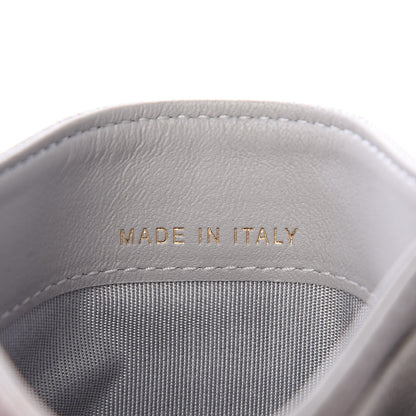 Chanel Caviar Quilted Boy Card Holder Grey 5 of 7