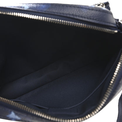 Louis Vuitton Monogram Ink Watercolor Trio Messenger Bag Blue 5 of 9