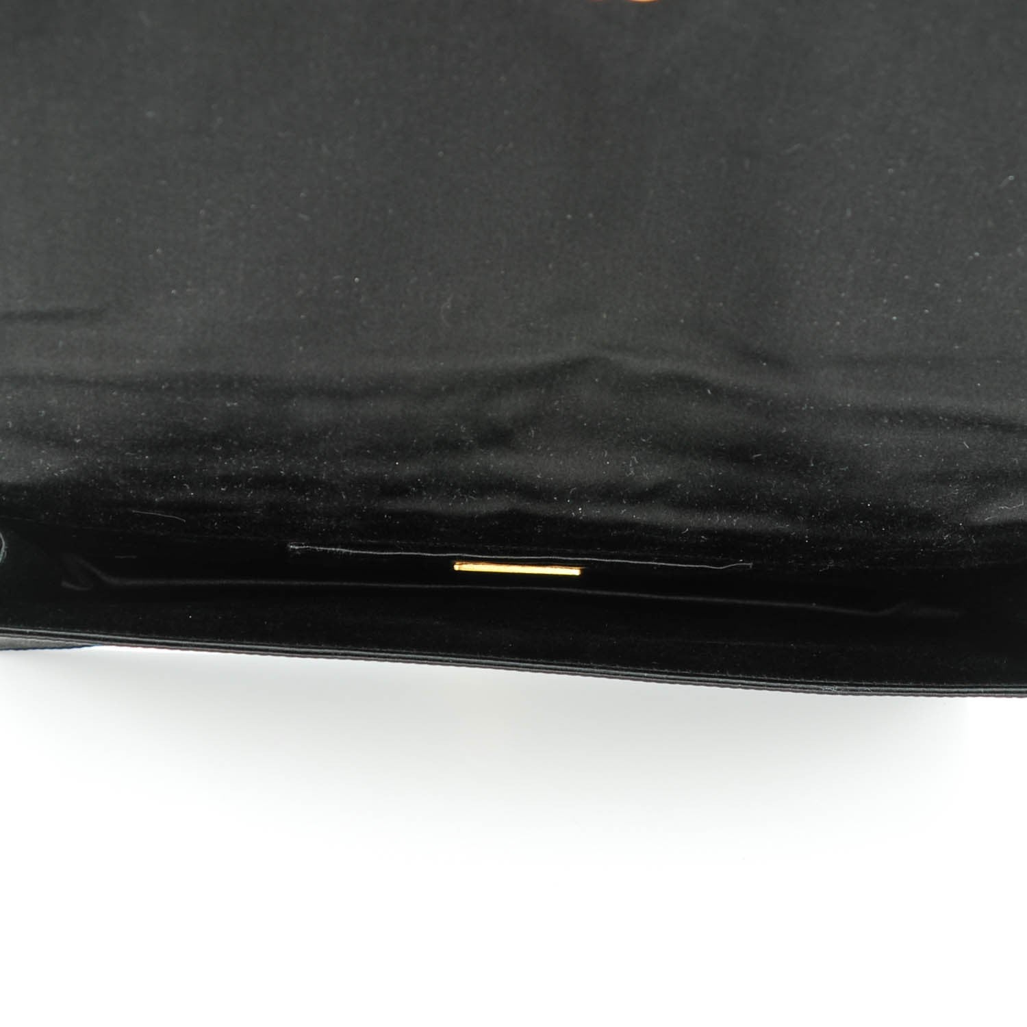 Prada Satin Evening Clutch Black 5 of 7