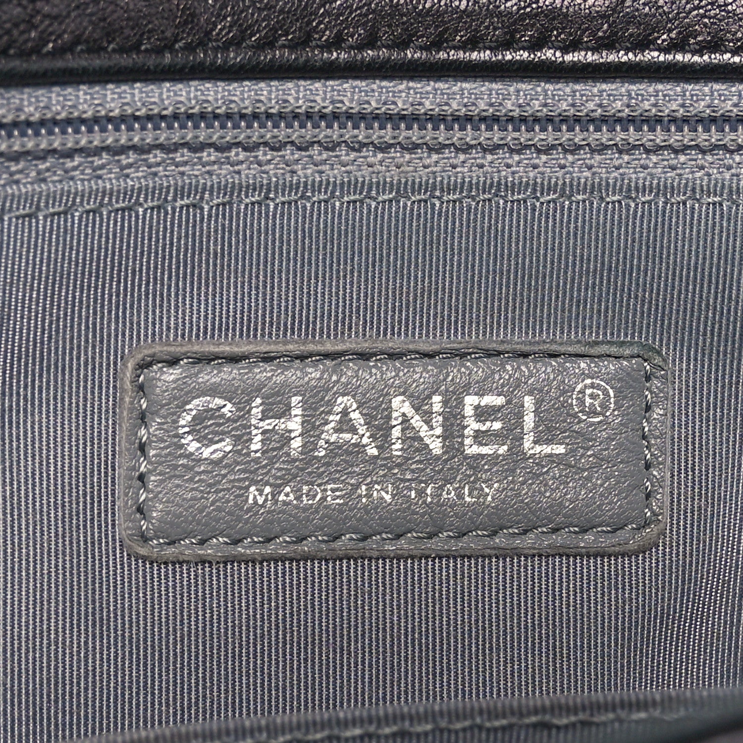 Chanel Washed Lambskin Quilted Maxi Chain Around Flap Black 6 of 10