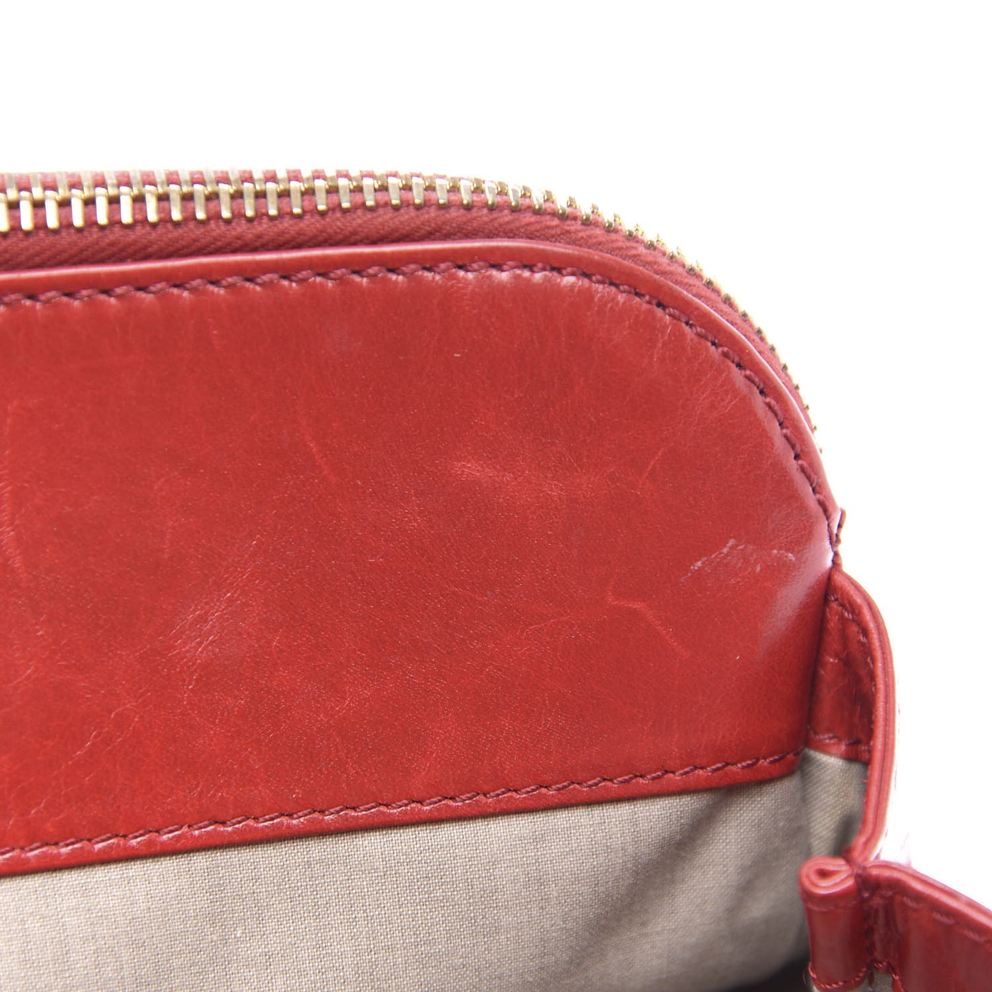 Calfskin Ines Tote Bordeaux