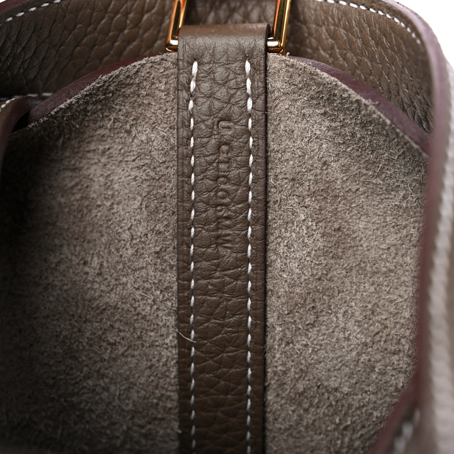 Hermes Taurillon Clemence Picotin Lock 18 PM Etoupe 7 of 10
