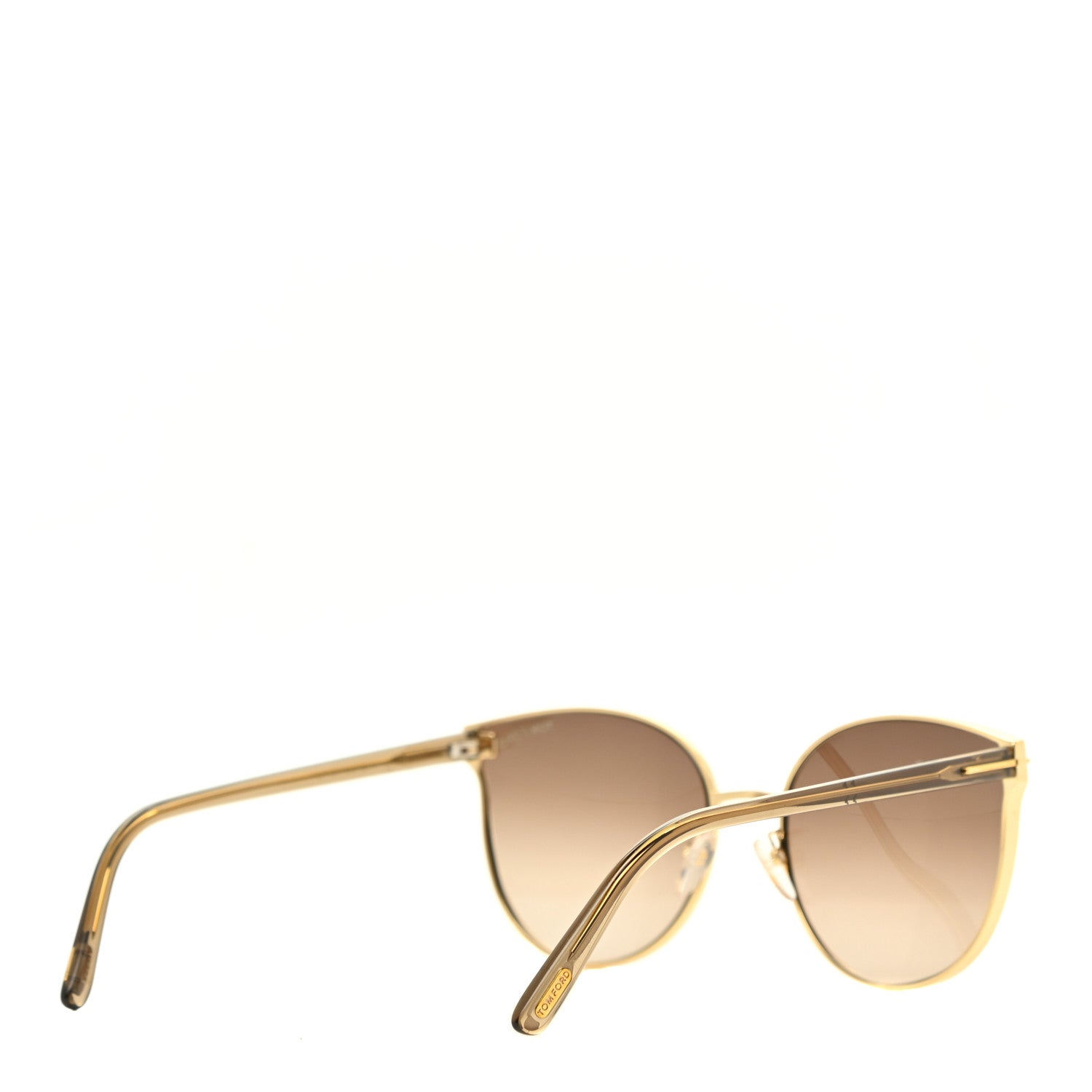 Tom Ford Cat Eye Sunglasses TF718 K Gold 4 of 8
